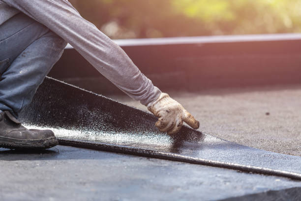 Professional Emergency Waterproofing technician working in Quincy, MI
